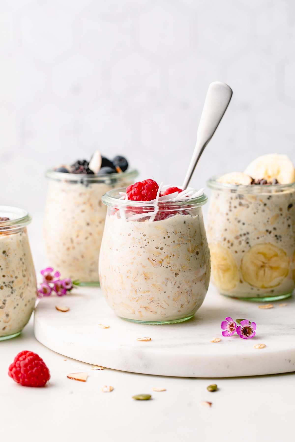 Simple Vegan Overnight Oats: Quick, Healthy & Dairy-Free